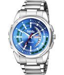 HMTe - Silver Metal Analog Men's Watch