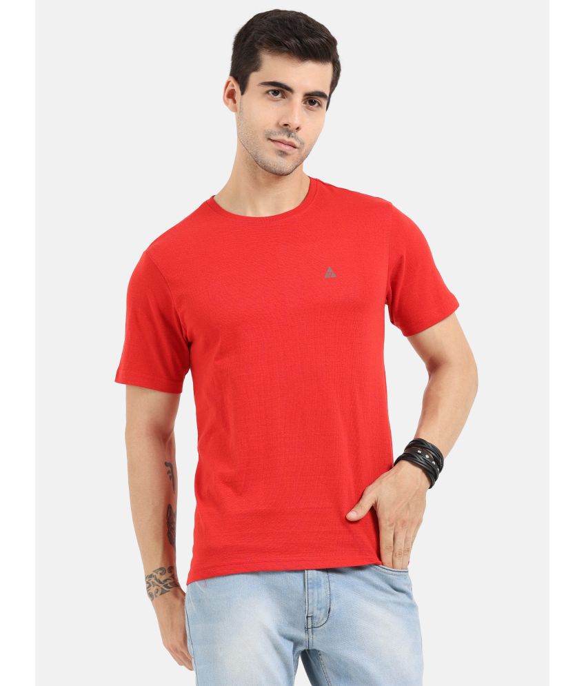     			Ardeur - Red Cotton Regular Fit Men's T-Shirt ( Pack of 1 )