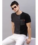 Rigo - Dark Grey Cotton Slim Fit Men's T-Shirt ( Pack of 1 )