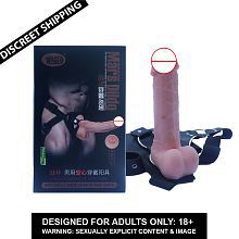 Soft 8 Inch Mars Dildo Strap on Artificial Penis Sex Toy For Women By Naughty Nights
