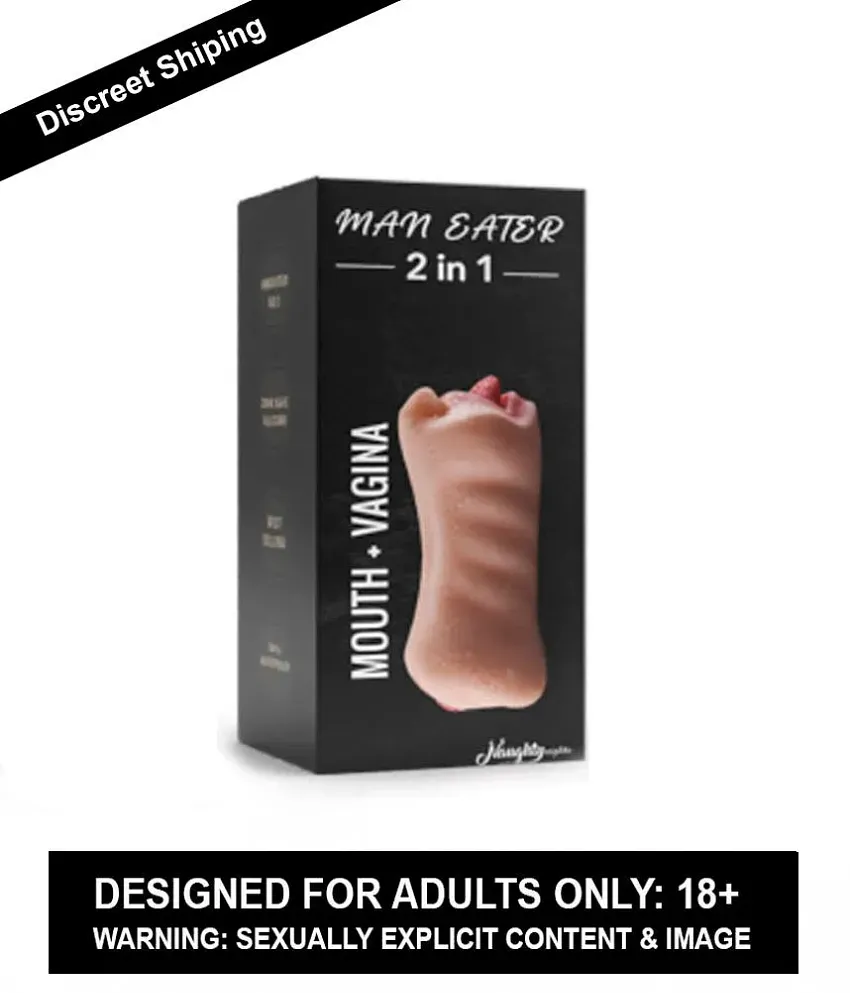 2 In 1 Mouth + Vagina - 3D Pocket Pussy - Blow Job - Indian Dark Male  Masturbator Sex Toy For Men By SEX TANTRA: Buy 2 In 1 Mouth + Vagina -