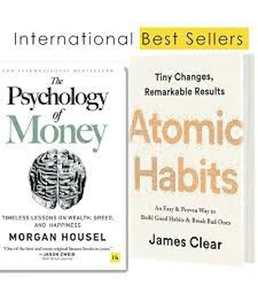 Atomic Habits By James + The Psychology Of Money By Morgan Housel: Buy  Atomic Habits By James + The Psychology Of Money By Morgan Housel Online at Low  Price in India on Snapdeal