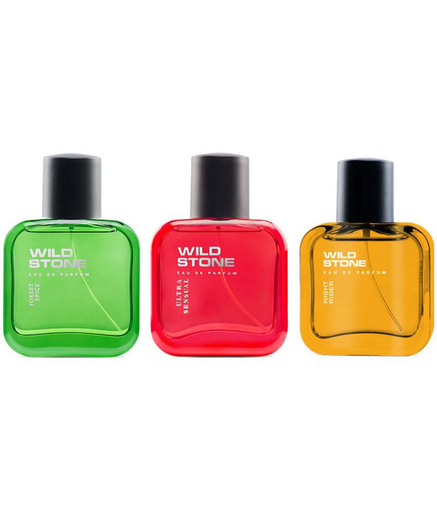     			Wild Stone Forest Spice, Night Rider and Ultra Sensual Mens Perfume, Pack of 3 (30ml each) Eau de Parfum - 90 ml (For Men)