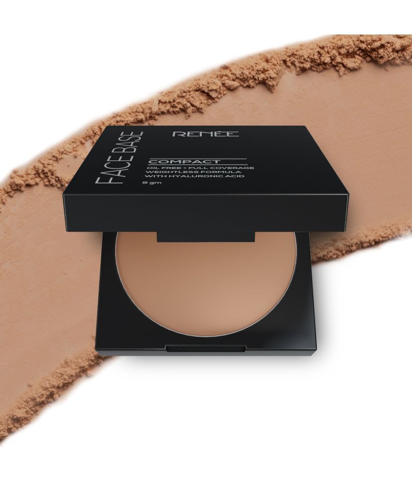     			RENEE Face Base Compact Almond Beige, 9g