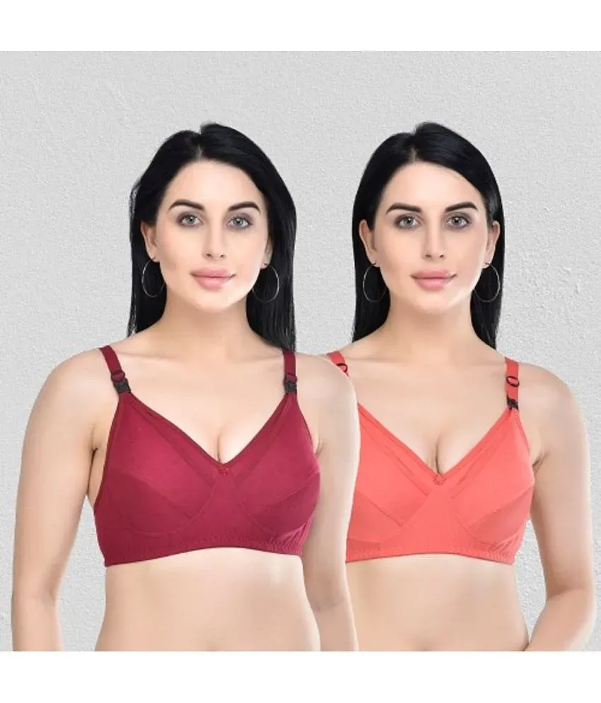 Buy Femzy White Cotton Bra Online at Best Price in India - Snapdeal