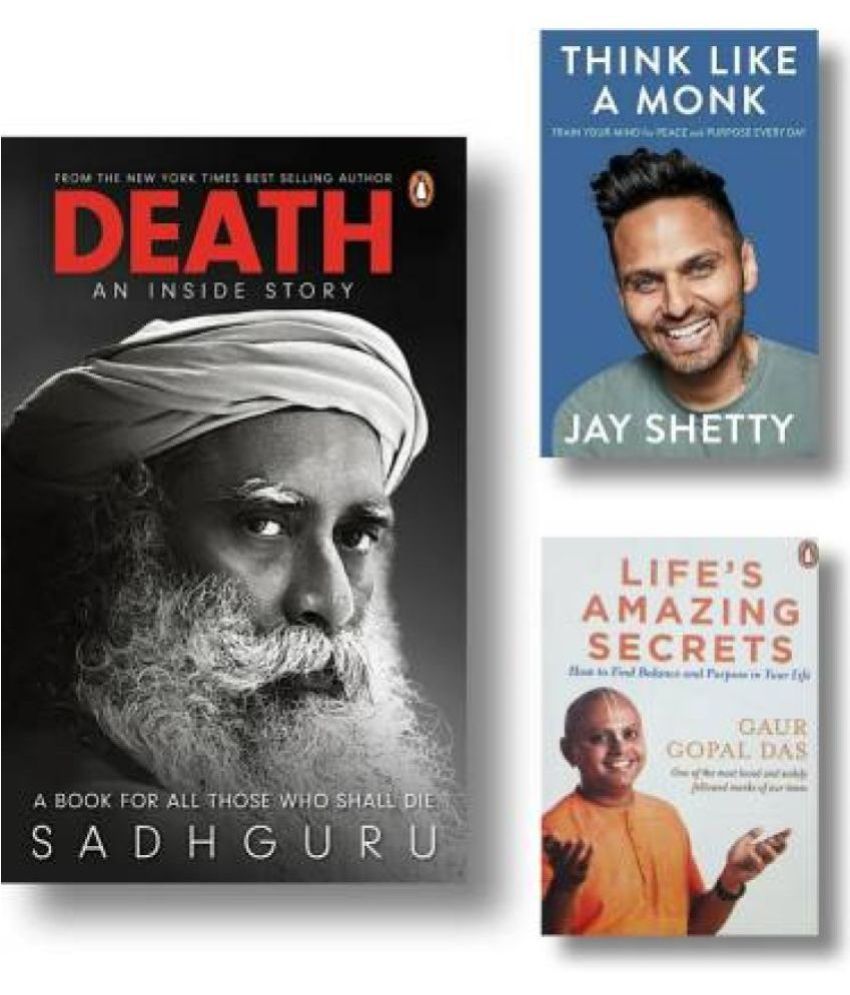     			Think Like A Monk + Death + Life's Amazing Secrets