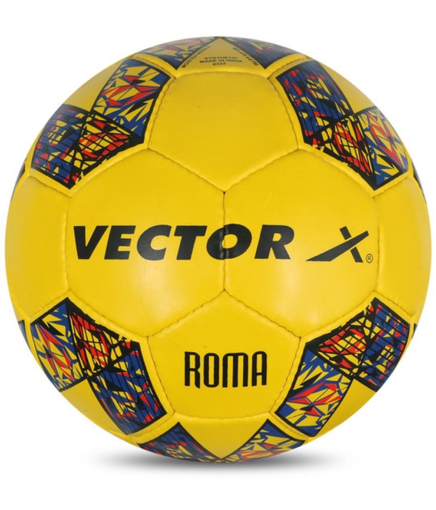     			Vector X - Yellow Synthetic Leather Football ( Pack of 1 )