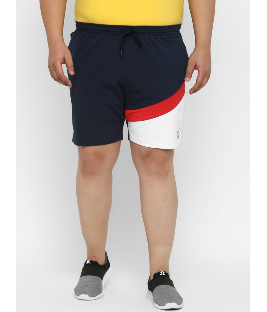     			YUUKI - Navy Polyester Men's Shorts ( Pack of 1 )