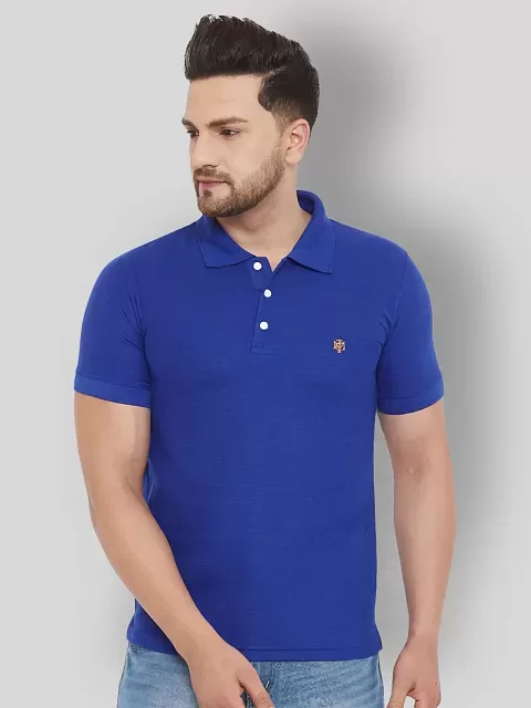 Plain Short Sleeve T-Shirt Carolina Blue - Billion Creation