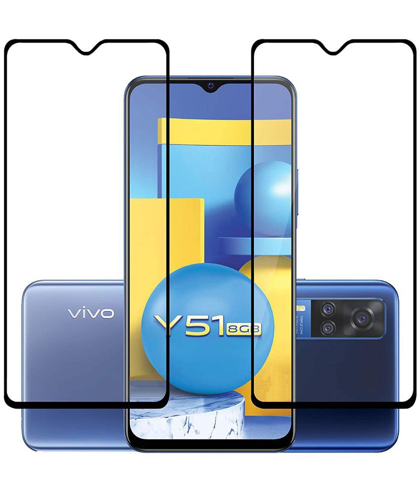 DSR Digital - Tempered Glass Compatible For Vivo Y51 ( Pack of 2 )