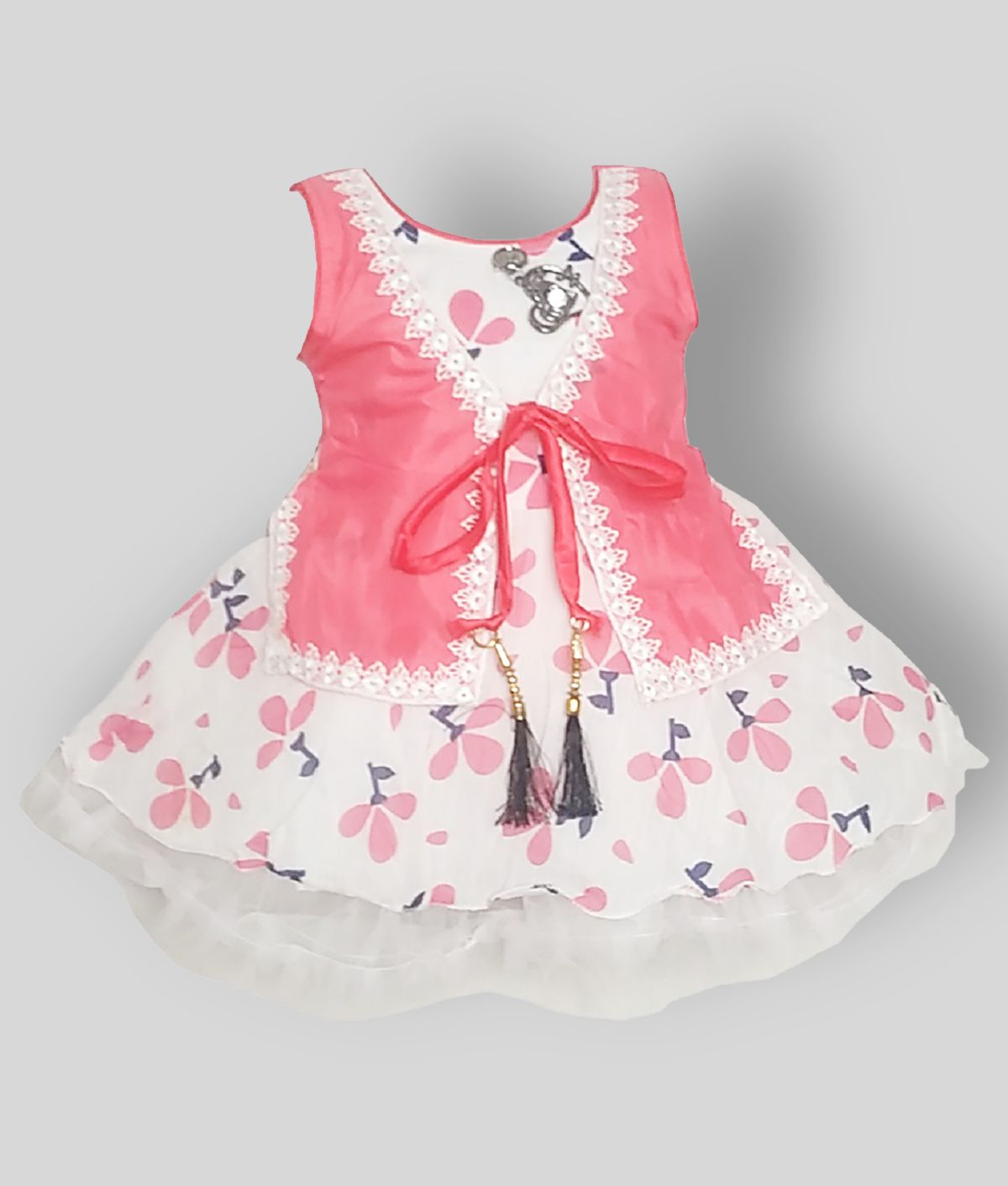     			HVM Baby Girl Party Wear Frock (6-12M)