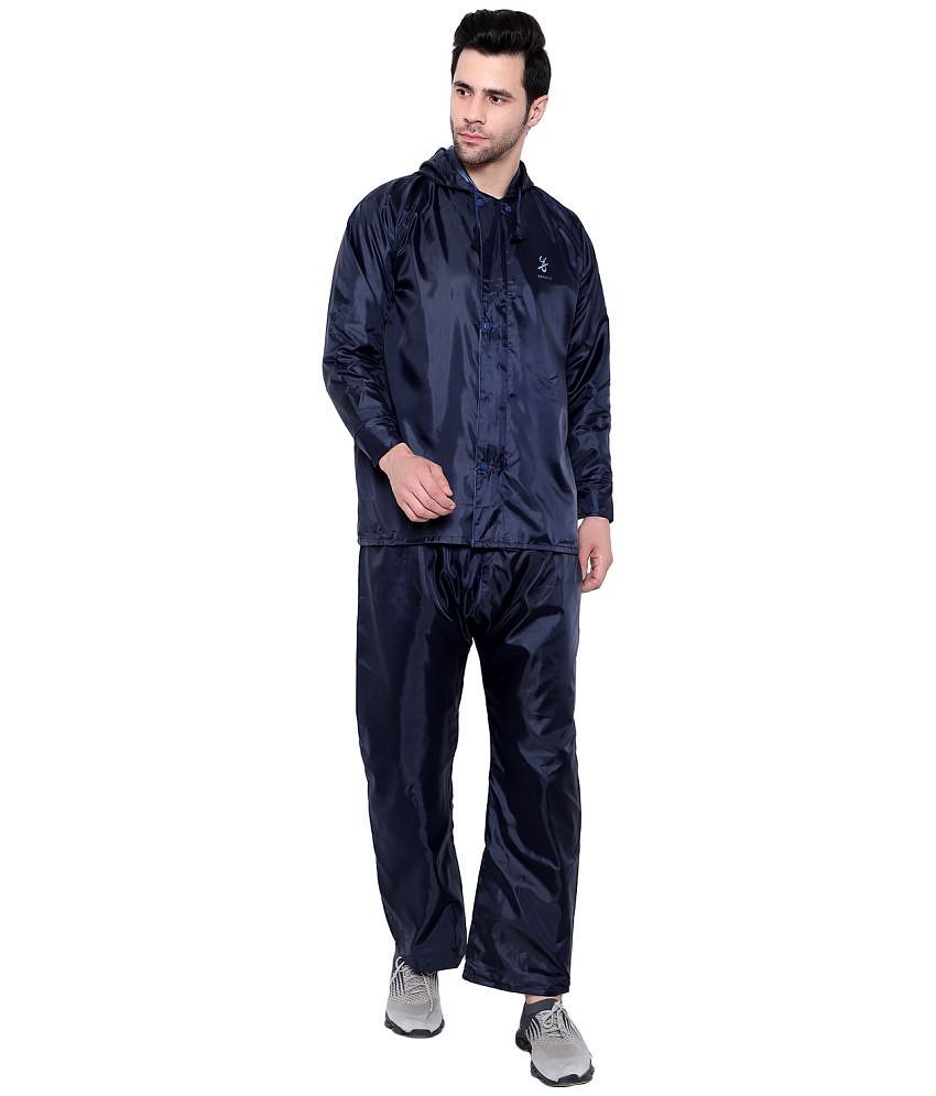 Buy Online Garg Store Zacharias Raincoat Set - Blue - None