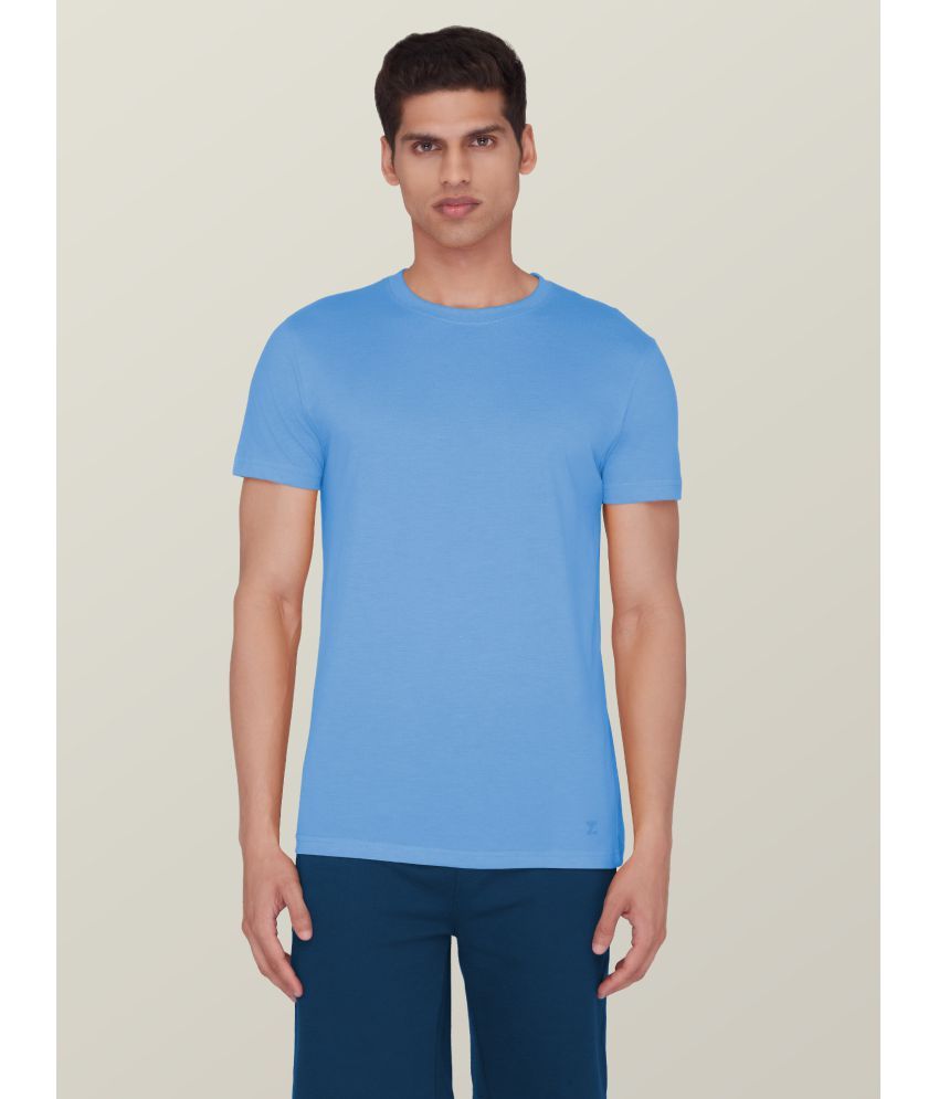     			XYXX Pack of 1 Cotton Regular Fit Men's T-Shirt ( Blue )