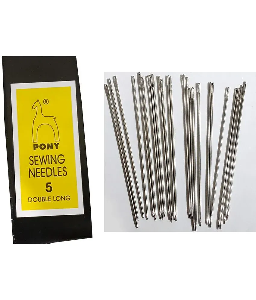 Pony Bamboo Long Knitting Needles Knit Pin Length 30 cm, 3 mm Hand Sewing  Needle Price in India - Buy Pony Bamboo Long Knitting Needles Knit Pin  Length 30 cm, 3 mm