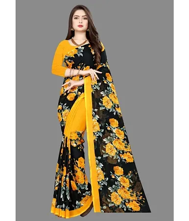 Qoo10 - Anand Sarees Printed Daily Wear Bhagalpuri Silk Printed Combo Sarees  ... : Women's Clothing