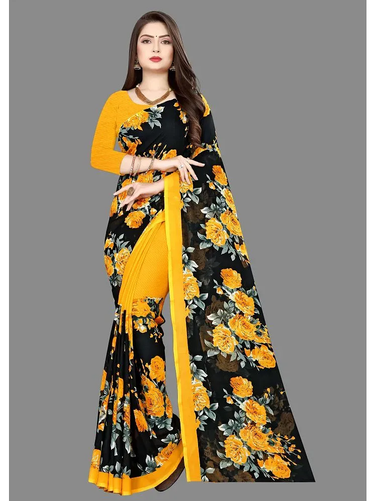 Looking for Bandhani Saree Store Online with International Courier? | Saree  designs, Bandhani saree, Art silk sarees