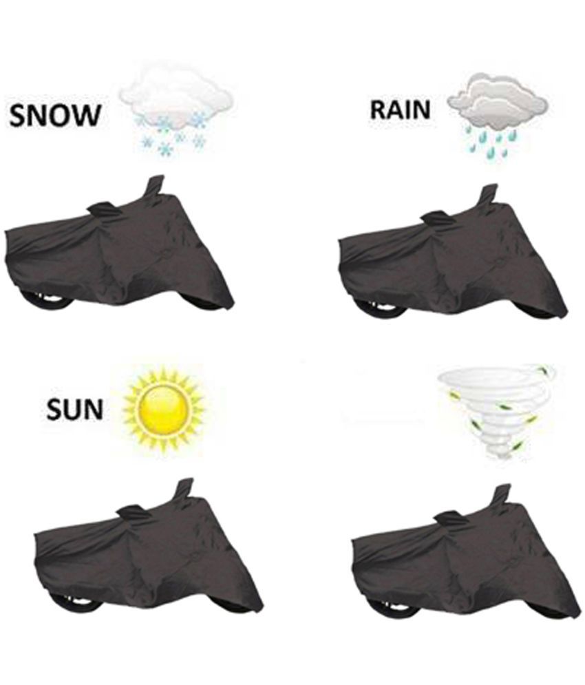 Ek Retail Shop Grey Bike Body Cover for All Models ( Pack of 1 ) Buy