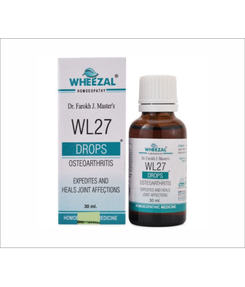    			Wheezal WL-27 Osteorthritis Drops (30ml) (PACK OF TWO) Drops 30 ml