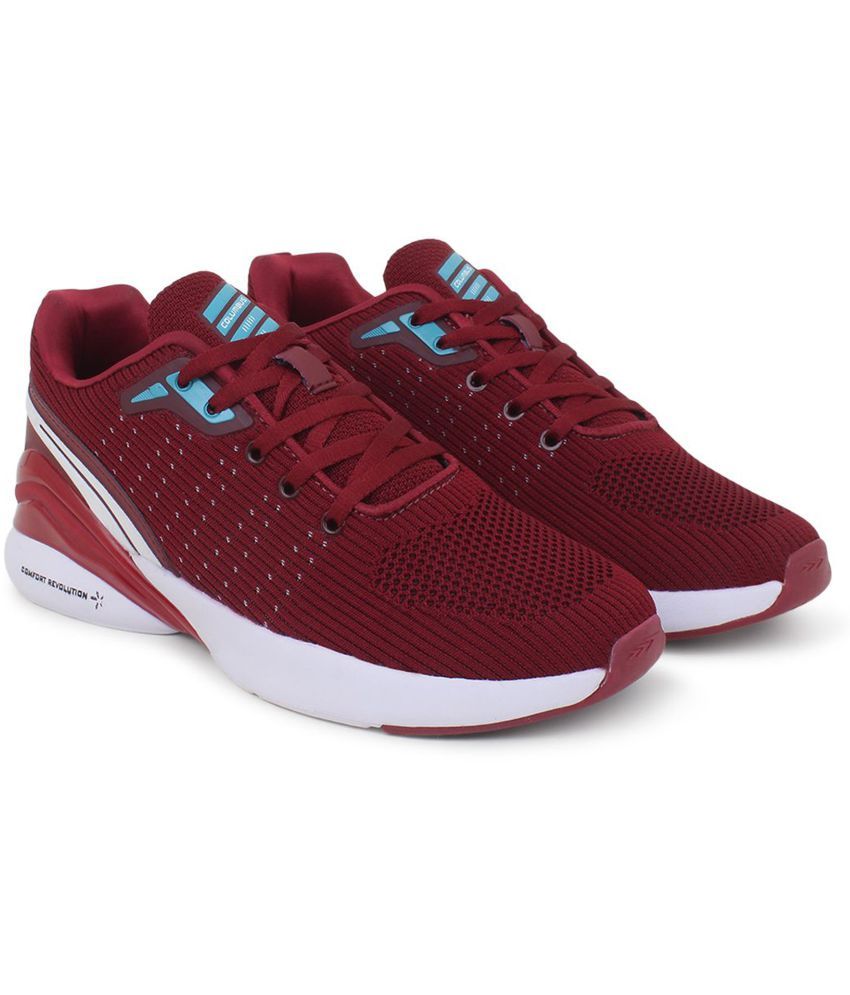     			Columbus - ARES-Sport shoe Maroon Men's Sports Running Shoes