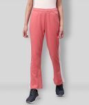 Alcis - Pink Cotton Women's Running Trackpants ( Pack of 1 )