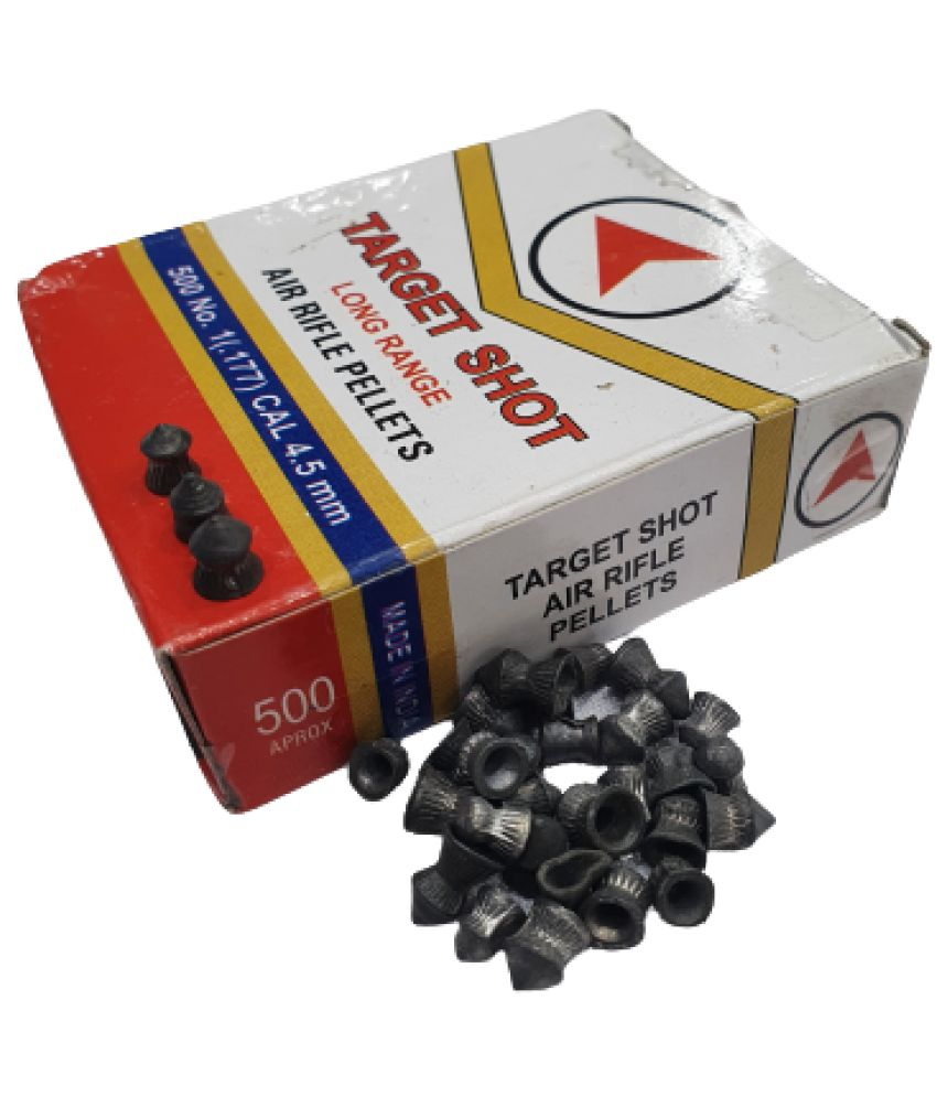 Peshkar target shot long range 500 pc air pellets ( Pack of 500 ) Buy