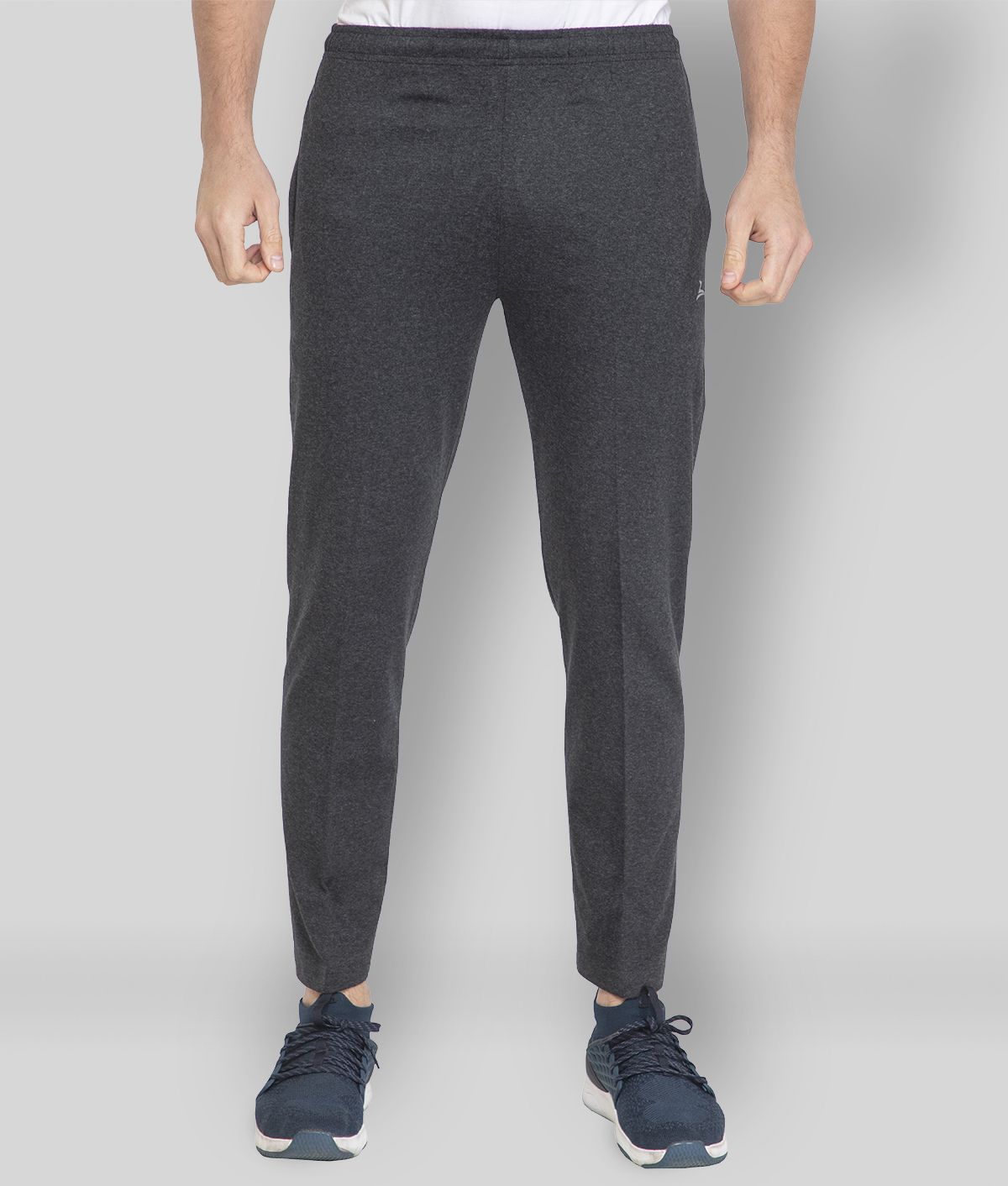     			Zeffit - Charcoal Cotton Blend Men's Sports Trackpants ( Pack of 1 )