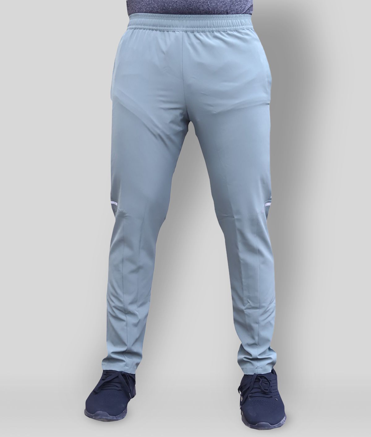     			RANBOLT - Light Blue Polyester Men's Sports Trackpants ( Pack of 1 )