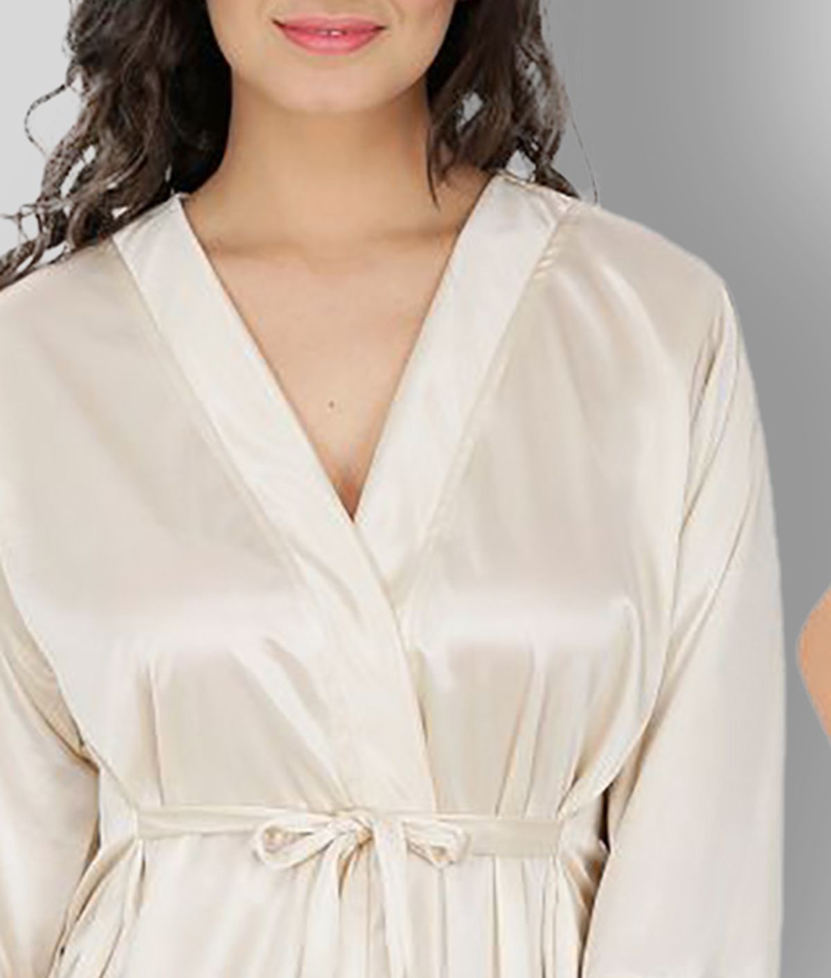 Buy Klamotten Multicolor Satin Womens Nightwear Nighty And Night Gowns Pack Of 2 Online At 