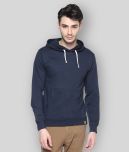 Campus Sutra - Blue Cotton Regular Fit Men's Sweatshirt ( Pack of 1 )