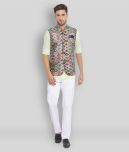 Hangup - Multicolor Polyester Slim Fit Men's Kurta Pyjama Set ( Pack of 1 )