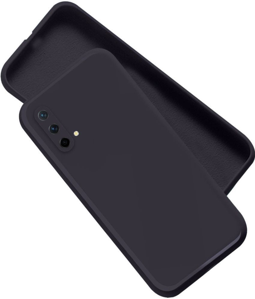     			Artistique - Black Silicon Silicon Soft cases Compatible For 1+ OnePlus Nord CE 5G ( Pack of 1 )