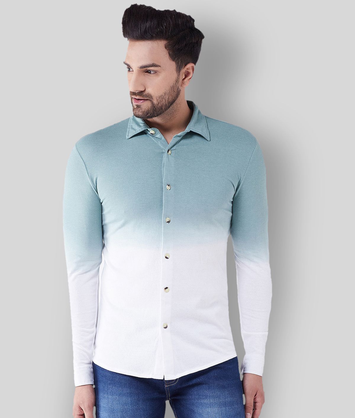 Gritstones - Multicolor Cotton Regular Fit Men's Casual Shirt (Pack of 1 )