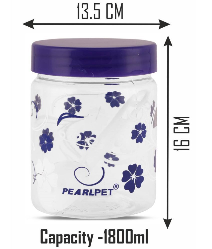 PearlPet Blue Polyproplene Food Container ( Pack of 6 ) Buy Online