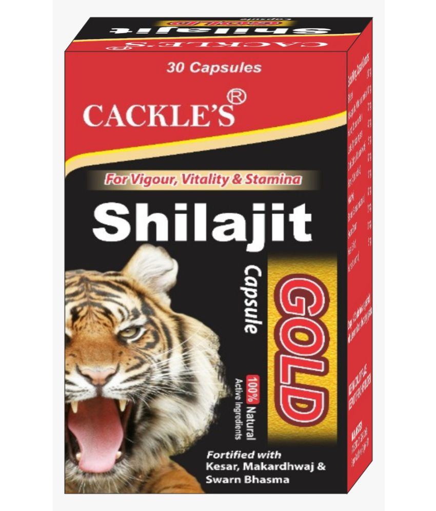     			Cackle's Shilajit Gold Capsule, Pack of 3o no.s