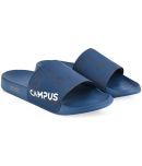 Campus Blue Men's Slide Flip Flop  (Pair of 1)