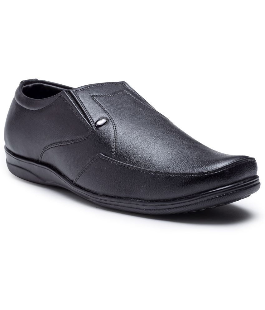     			Action - Black Men's Slip On Formal Shoes