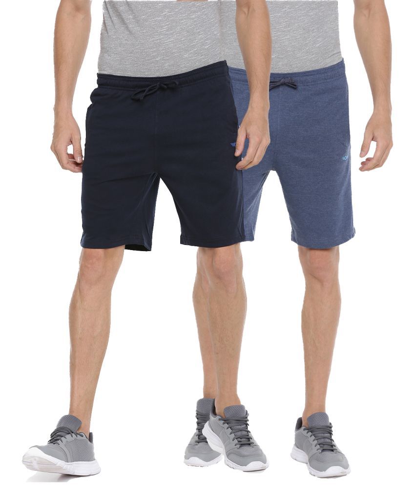     			Force NXT - Multicolor Cotton Men's Shorts ( Pack Of 2 )