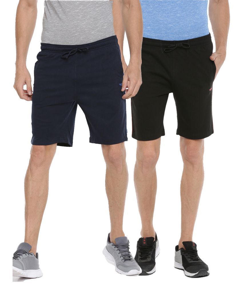     			Force NXT - Multicolor Cotton Men's Shorts ( Pack Of 2 )