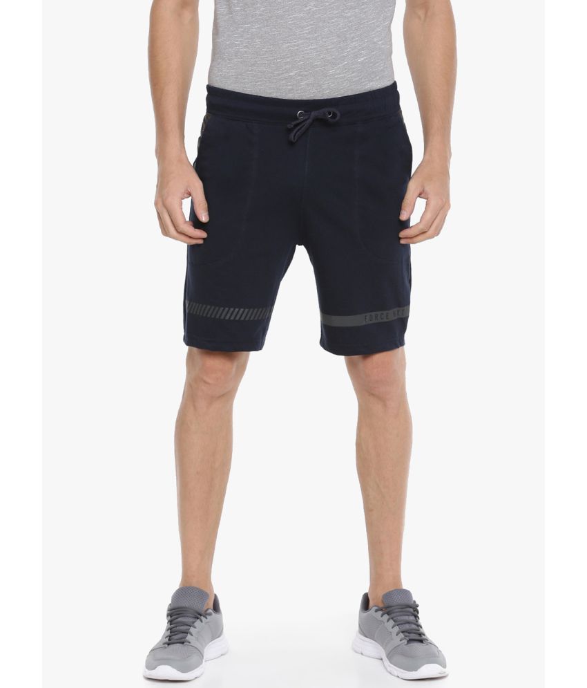     			Force NXT - Navy Cotton Men's Shorts ( Pack Of 1 )