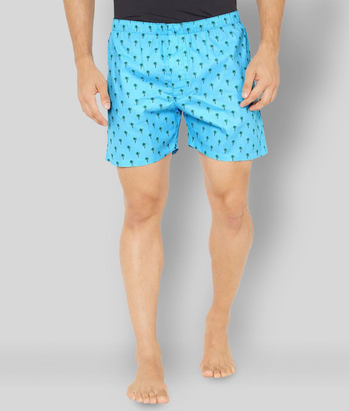     			XYXX Pack of 2 Cotton Men's Boxer- ( Light Blue )