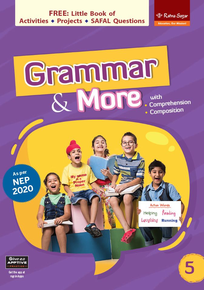     			NEW GRAMMAR & MORE BOOK 5 (2019) (NEP 2020)