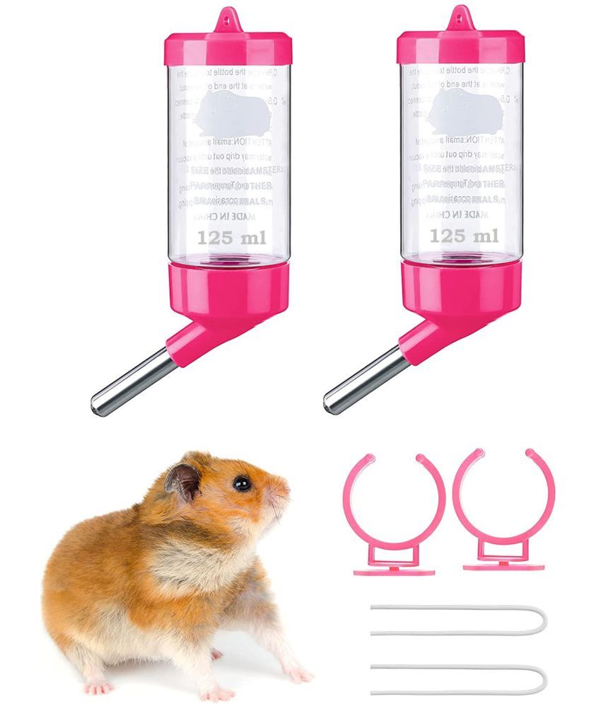 Plastic Hamster Water Bottle Dispenser Automatic Feeding Device for ...