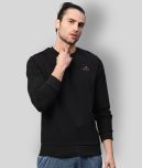 Alcis -  Black Cotton Men's Running Sweatshirt ( Pack of 1 )