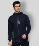 Alcis -  Navy Blue Cotton Men's Running Jacket ( Pack of 1 )