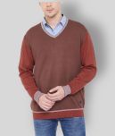 Duke Brown V Neck Sweater