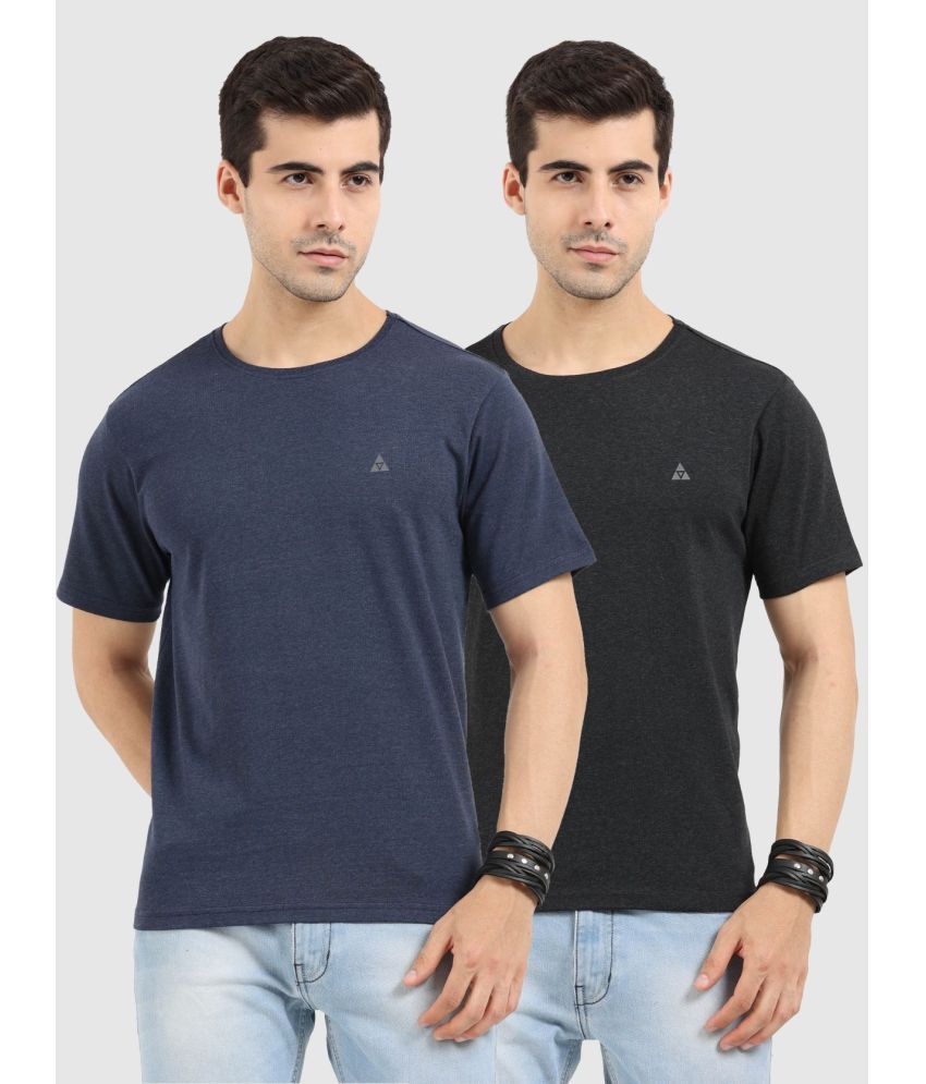     			Ardeur - Multi Cotton Regular Fit Men's T-Shirt ( Pack of 2 )