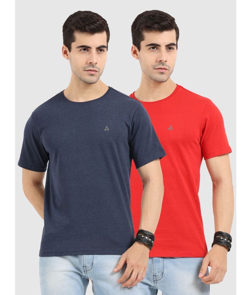     			Ardeur - Multi Cotton Regular Fit Men's T-Shirt ( Pack of 2 )