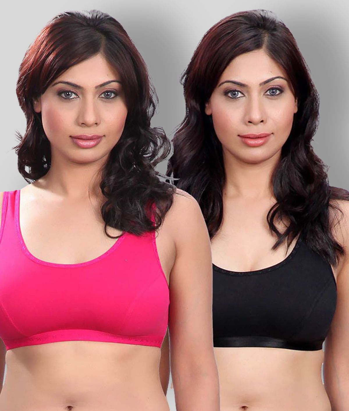     			Selfcare - Multicolor Cotton Non Padded Women's T-Shirt Bra ( Pack of 2 )