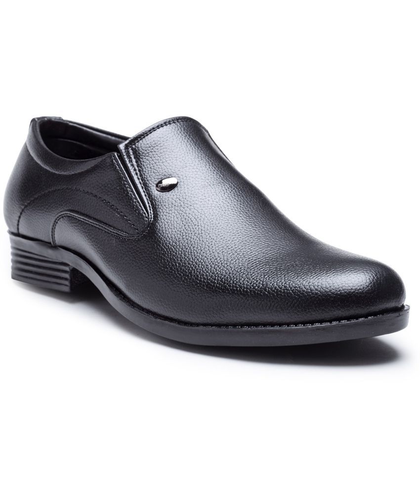    			Action - Black Men's Slip On Formal Shoes