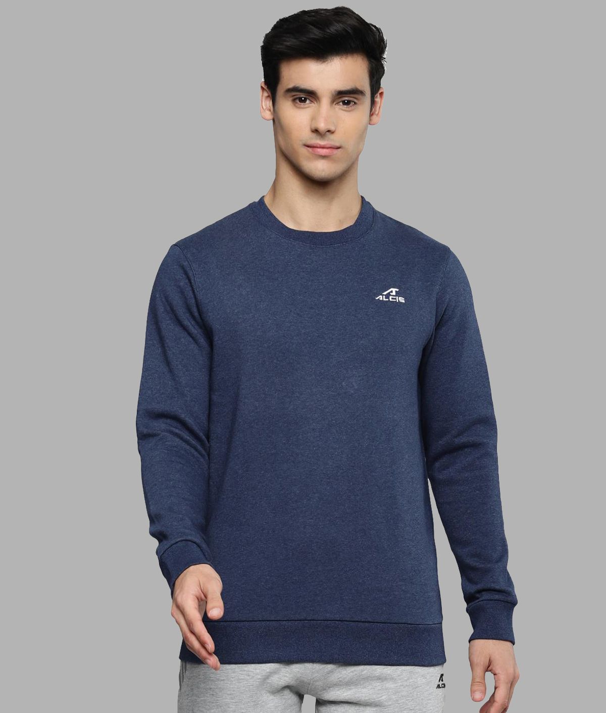     			Alcis -  Navy Blue Cotton Men's Running Sweatshirt ( Pack of 1 )